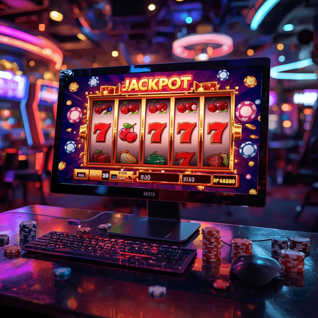 slots sur le moniteur CrownGreen Casino